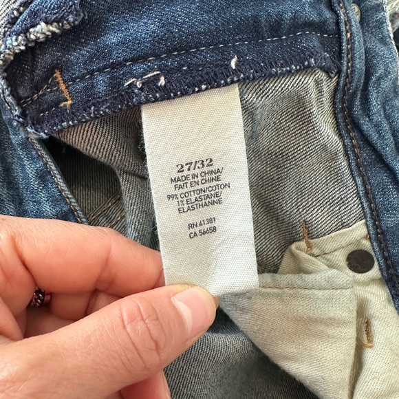 Ralph Lauren  Denim  & Supply Blue Jeans Denim Pants Distressed USA Flag RARE - Picture 15 of 16